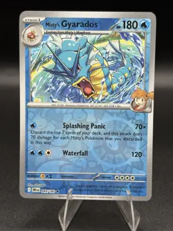Misty's Gyarados 049/182 Pokemon TCG Sv10: Destined Rivals Reverse Holo NM - Image 1