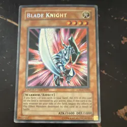 Konami Yu-Gi-Oh! Blade Knight CT1-EN002 Secret Rare Limited Edition Tin - Image 1