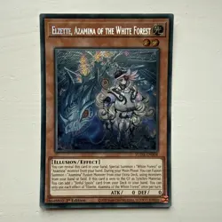 Yu-Gi-Oh! Elzette, Azamina of the White Forest SUDA-EN008 Secret Rare 1st Ed - Image 1