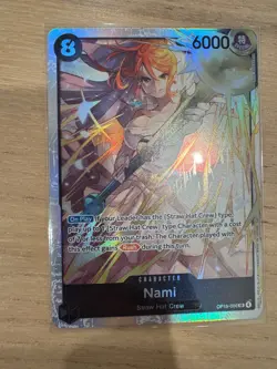 Nami SR OP15-086 Adventure on KAMI’s Island ENGLISH ONE PIECE Card OP15 - Image 1