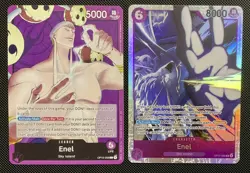 One Piece ENEL OP15-058 LEADER & OP15-060 SR Adventure On Kami’s Island Eng - Image 1