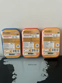 One Piece Tin Pack Set Vol 2 Set of 3 | TS-02 OP-13 | Factory Sealed | Bandai - Image 2