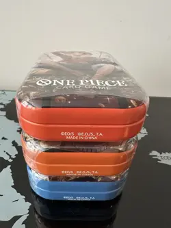 One Piece Tin Pack Set Vol 2 Set of 3 | TS-02 OP-13 | Factory Sealed | Bandai - Image 4