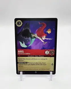 Ariel Super Rare Disney Lorcana TCG Fabled No. 107/204 - Image 1