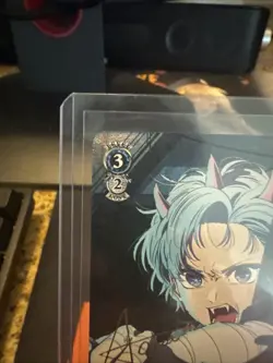 Signed Weiss Schwarz Oshi no Ko Vol.2 SP OSK/S121-074SP FOIL Aqua -Touki- - Image 2