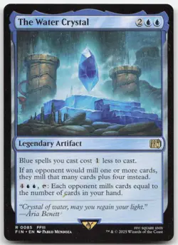 MTG FINAL FANTASY #85 The Water Crystal NM - Image 1