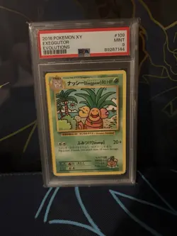 Pokemon 2016 XY Evolutions #109 Secret Rare Exeggutor Mint PSA 9 - Image 1
