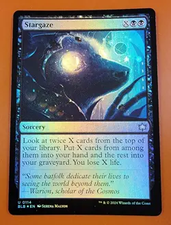 1x Stargaze | FOIL | Bloomburrow | MTG Magic Cards - Image 1