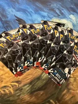 (10) Pack Lot Pokemon Cards Black Bolt Booster Pack Sealed Packs. 10x NEW - Image 1