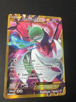 Pokemon Gardevoir EX Full Art Secret Rare Gold Card 116/114 Steam Siege Mp - Image 1
