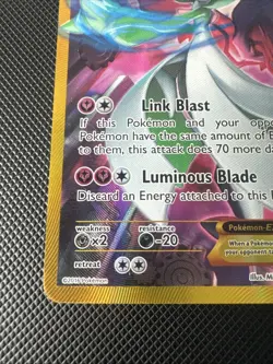 Pokemon Gardevoir EX Full Art Secret Rare Gold Card 116/114 Steam Siege Mp - Image 2