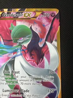 Pokemon Gardevoir EX Full Art Secret Rare Gold Card 116/114 Steam Siege Mp - Image 4