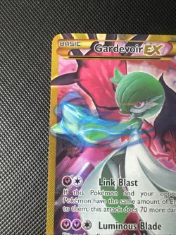 Pokemon Gardevoir EX Full Art Secret Rare Gold Card 116/114 Steam Siege Mp - Image 5