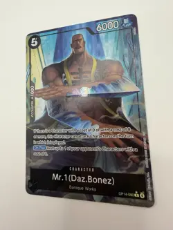 Mr. 1 (Daz Bonez) OP14-090 R | One Piece Card Game | Holo | NM | ATC - Image 2