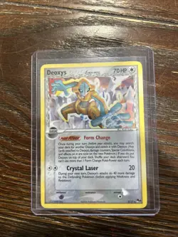 Pokemon Deoxys Holo Rare Card 2/17 Pop Series 4 - Image 1