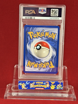 1999 Pokemon 1st Edition Fossil GENGAR #20 Card Freshly Graded PSA 8 - Image 2