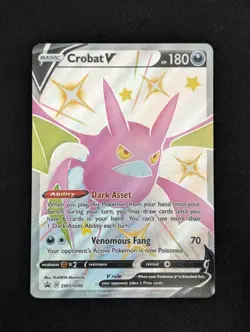 Crobat V SWSH098 Promo SWSH: Sword & Shield Promo Cards Holofoil SWSD - Image 1