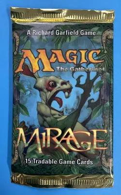*Factory Sealed* Magic the Gathering “Mirage Booster Pack” MTG - Image 1