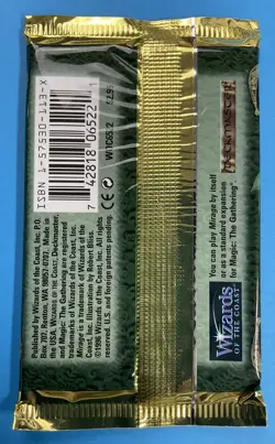 *Factory Sealed* Magic the Gathering “Mirage Booster Pack” MTG - Image 2