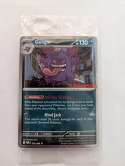 Pokemon TCG Gengar GameStop Promo Sealed Promo Card - Image 2