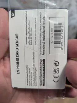 Pokemon TCG Gengar GameStop Promo Sealed Promo Card - Image 5