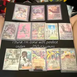 Pokemon TCG Mega Zygarde EX & Rosa's Encouragement Holo Full Art SIR Lot (13) - Image 1