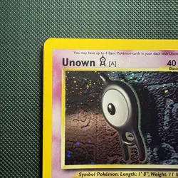 Pokemon Vintage Holo Rare Unown A Neo Discovery 14/75 Wotc 2001 - Image 2