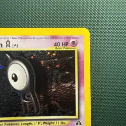 Pokemon Vintage Holo Rare Unown A Neo Discovery 14/75 Wotc 2001 - Image 3