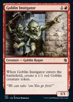 Goblin Instigator - Near Mint MTG Jumpstart - Image 1