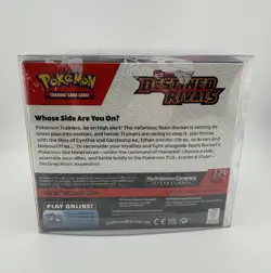 Pokemon Destined Rivals Booster Box Sealed w/ Semi Rigid Plastic Case - Image 5