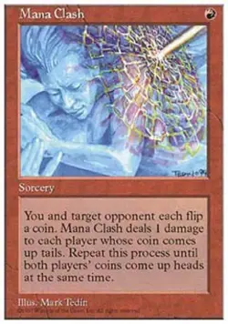 Mana Clash - Medium Play MTG 5th Edition - Image 1