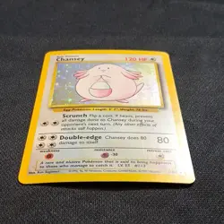 Chansey - (HP) Base Set Holo 3/102 1999 English Pokemon TCG - Image 2