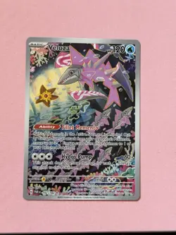 Pokemon Veluza SV04 Paradox Rift 192/182 Illustration Rare 120 HP Holo English - Image 1