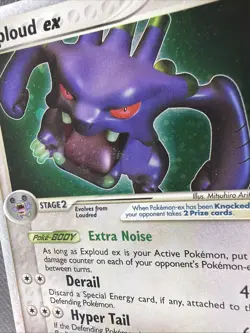 Exploud ex 92/100 Crystal Guardians Holo Ultra Rare Pokemon TCG - Image 3