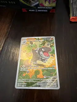 Perfect Order Tyrunt Black Star Promo 070 Pokemon Center Stamped - Image 1