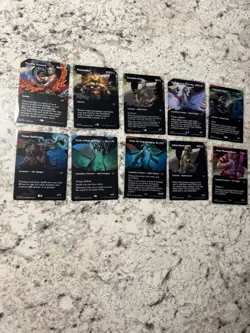 MTG Tarkir Dragonstorm 2025 COMPLETE BORDERLESS SHOWCASE NON-FOIL Set 327-376 - Image 3