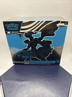Pokemon Scarlet and Violet Black Bolt Elite Trainer Box ETB SEALED - Image 1