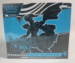 Black Bolt Pokemon Elite Trainer Box ETB Factory Sealed Mint Condition Box - Image 1