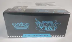 Black Bolt Pokemon Elite Trainer Box ETB Factory Sealed Mint Condition Box - Image 5