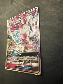 Pokemon Sylveon GX 92/145 SM Guardians Rising Ultra Rare Full Art NM/M - Image 4
