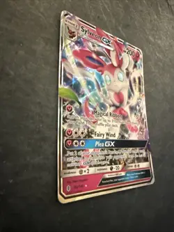 Pokemon Sylveon GX 92/145 SM Guardians Rising Ultra Rare Full Art NM/M - Image 5