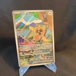 Pokemon Fan Rotom 250/217 SV06 Twilight Masquerade Illustration Rare - NM - Image 1