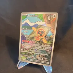 Pokemon Fan Rotom 250/217 SV06 Twilight Masquerade Illustration Rare - NM - Image 2