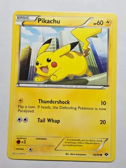 Pikachu 39/99 Common Next Destinies Pokemon LP - Image 1