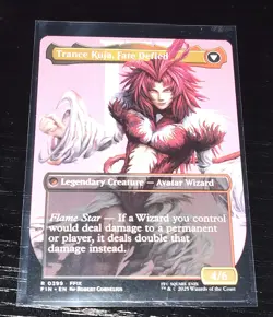 Kuja, Genome Sorcerer (Borderless) 0399 (R) MTG Final Fantasy (FIN) - Image 2