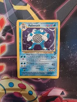 Poliwrath 15/130 Holo Rare Pokemon 2000 Base Set 2 - HP - Image 1
