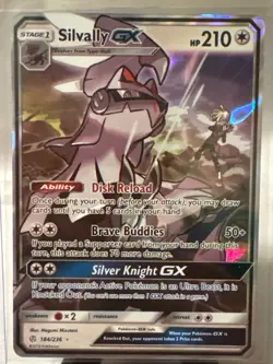 Silvally GX 184/236 (NM) - SM - Cosmic Eclipse - Ultra Rare - Pokemon TCG - Image 1