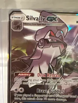 Silvally GX 184/236 (NM) - SM - Cosmic Eclipse - Ultra Rare - Pokemon TCG - Image 2