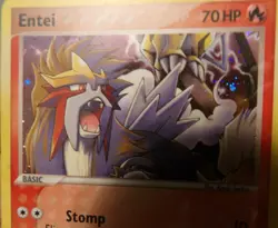 Entei 1/17 POP Series 2 Holo VINTAGE 2006 Pokemon NEAR MINT (NM) - Image 4