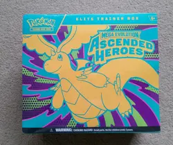 Pokemon TCG Ascended Hero’s Elite Trainer Box - ETB - Sealed - In Hand - Image 1